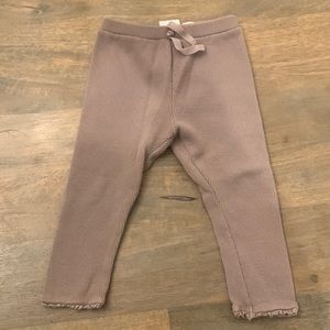 Toddler waffle knit leggings